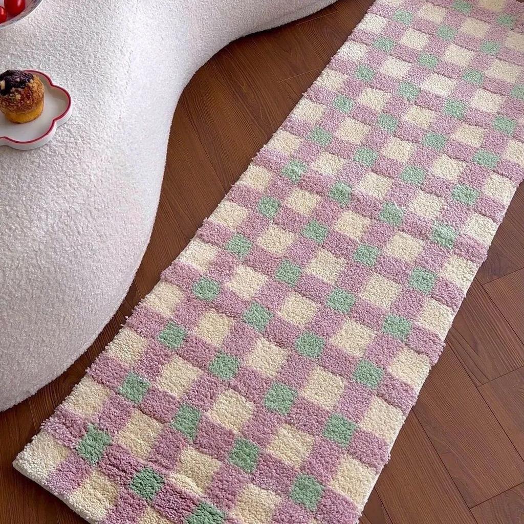 Ковер для гостиной Прикроватный ковер Коврик для спальни Противоскользящий коврик для ванной Входной плюшевый коврик для пола