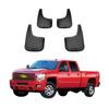 4PCS Splash Guards Mudguards Compatible with Chevrolet Silverado 1500 2500 3500 2007 2008 2009 2010 2011 2012 2013 2014