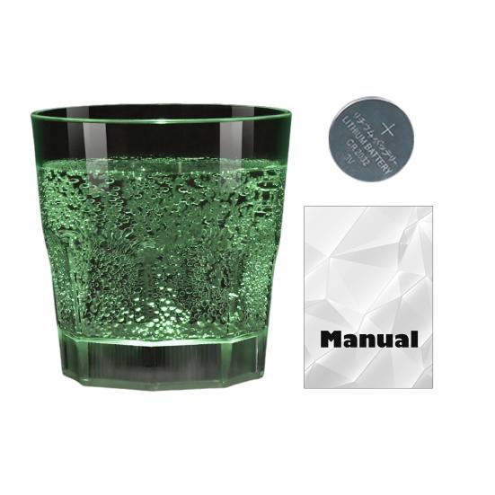 1/6 шт. Светящиеся рюмки со светодиодной подсветкой, бокалы для виски для вечеринки, светящиеся в темноте, многоразовая посуда для напитков