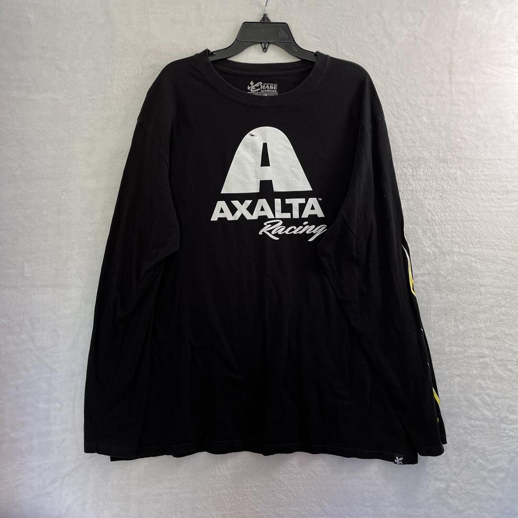 Nascar Chase Authentics T Shirt Mens 3X Axalta Racing Black Long Sleeve Pullover