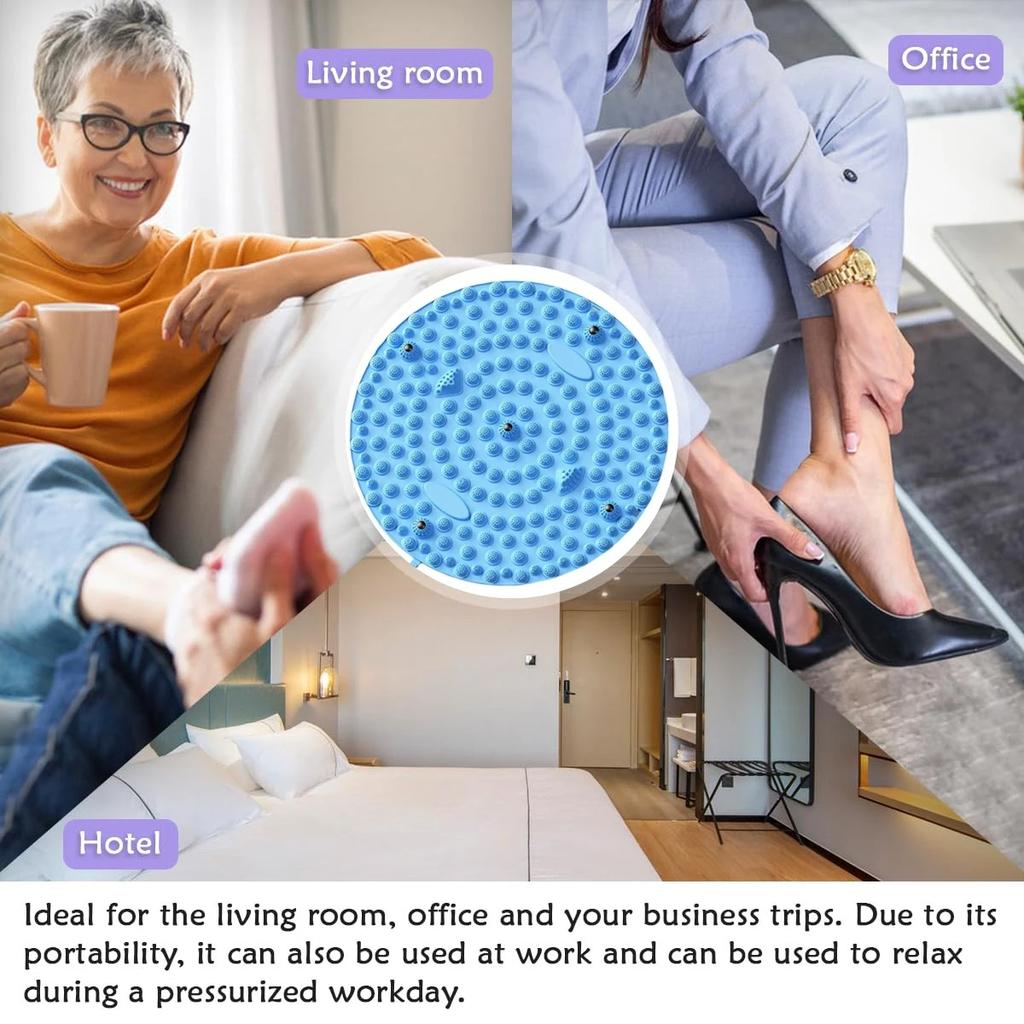 Массажная подушка для ног, доска для давления на пальцы, шаг по меридиану, беговая массажная подушка, коврик для расслабления мышц, фитнес-педагог