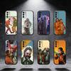 Чехол для телефона Game D-Disco E-Elysium для Samsung S25, S24, S21, S22, S23, S30, Ultra, S20, Plus, Fe, Note, 5G Черный