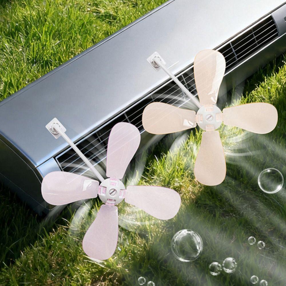 3Pcs Wall Mounted Air Conditioning Ventilator Anti Direct Blowing Air Conditioner Vent Fan For Home