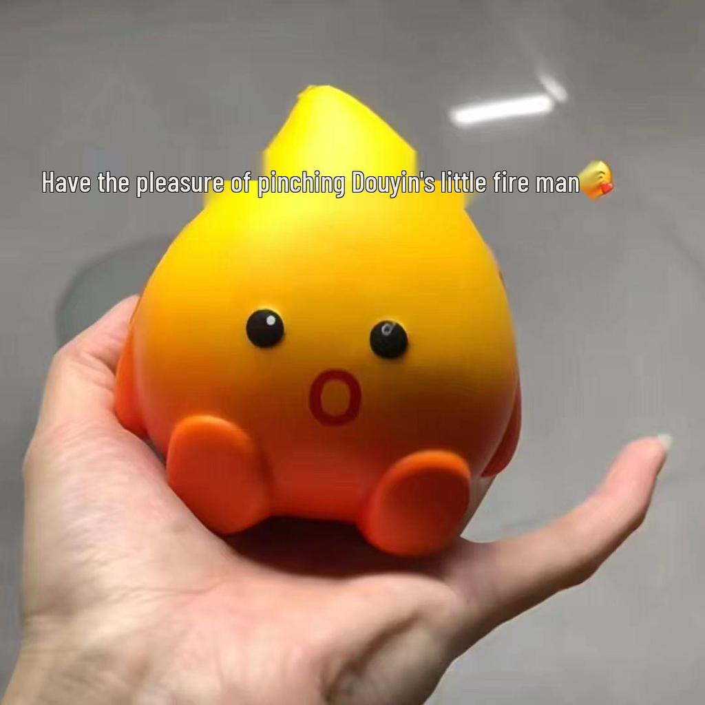 Newcomer 0.01 Spark Elf Smiling Fireman Stress Ball