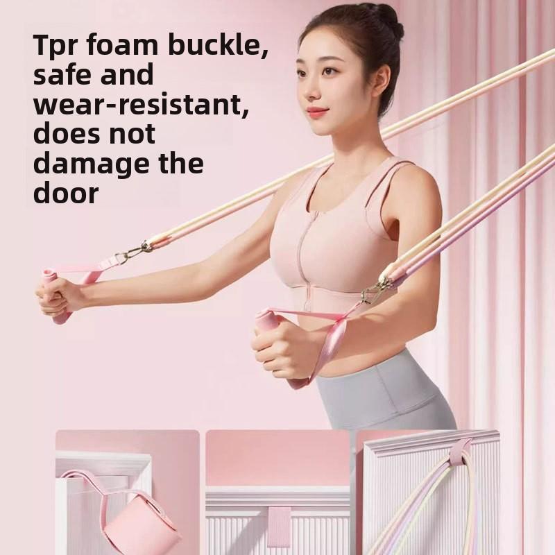 Resistance band for shoulder and back exercises, home yoga multifunctional elastic band, resistance trainer, fitness training device