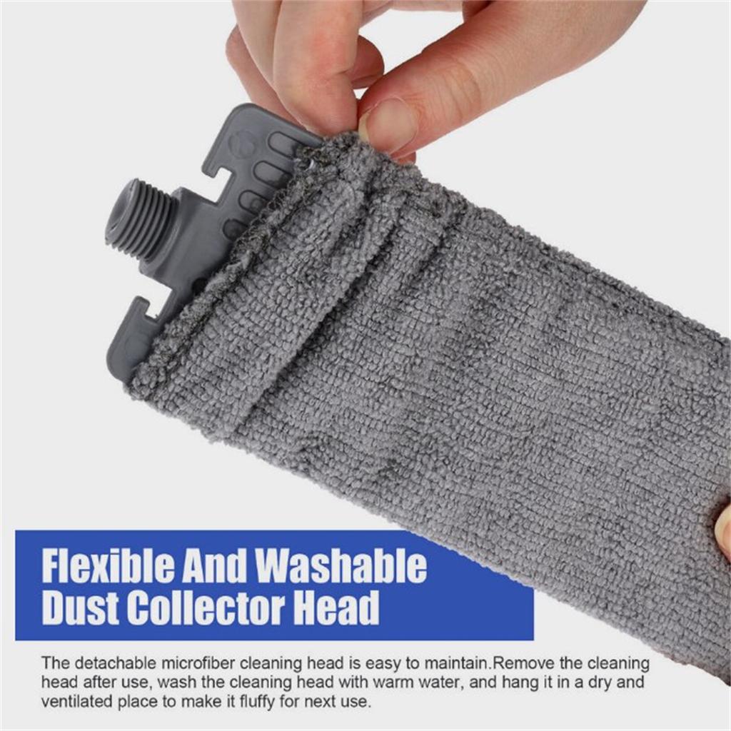 Microfiber Feather Duster 4PCS Extendable Bendable Dusters With Extension Pole Cleaning Tools For Cleaning Ceiling Fan Furniture Cars