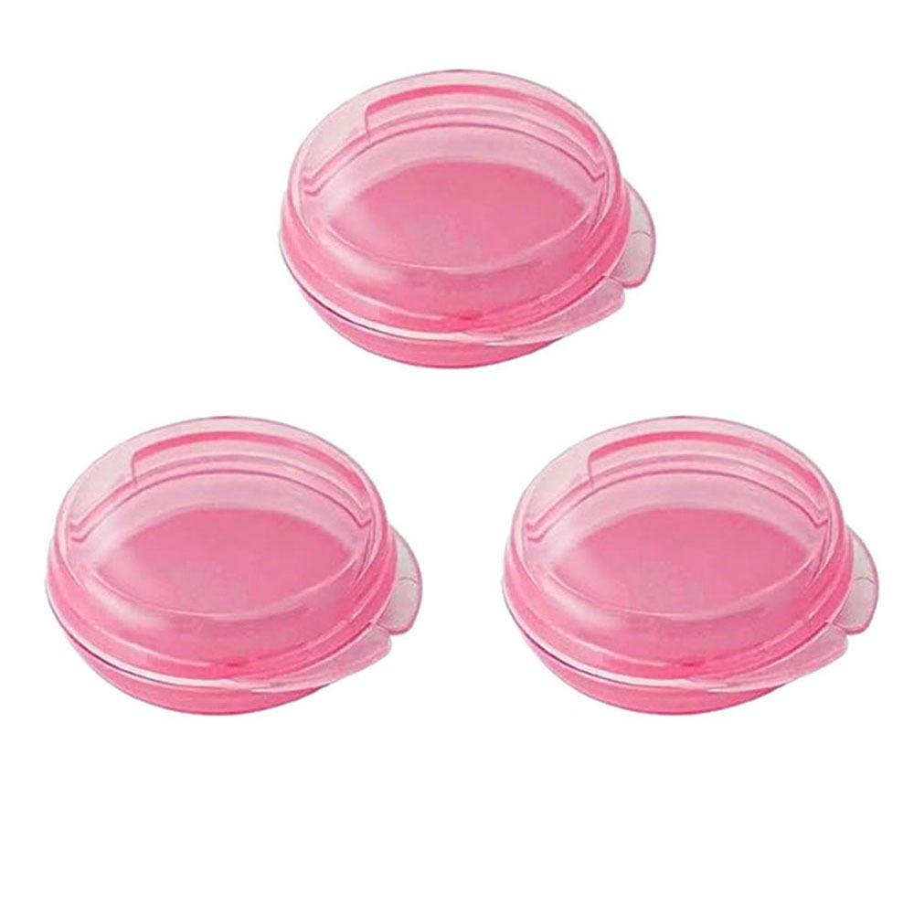 3 шт. Круглый органайзер для таблеток Хорошо герметизирующиеся контейнеры для лекарств Прочная таблетница