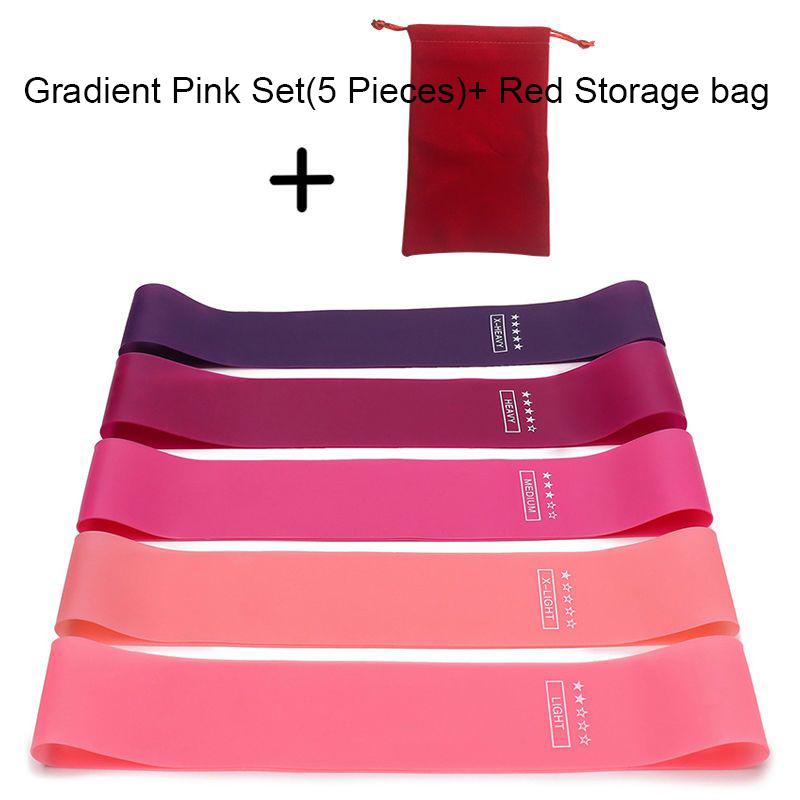 5-уровневые ленты сопротивления для йоги и фитнеса, силовые тренажеры для тренировок