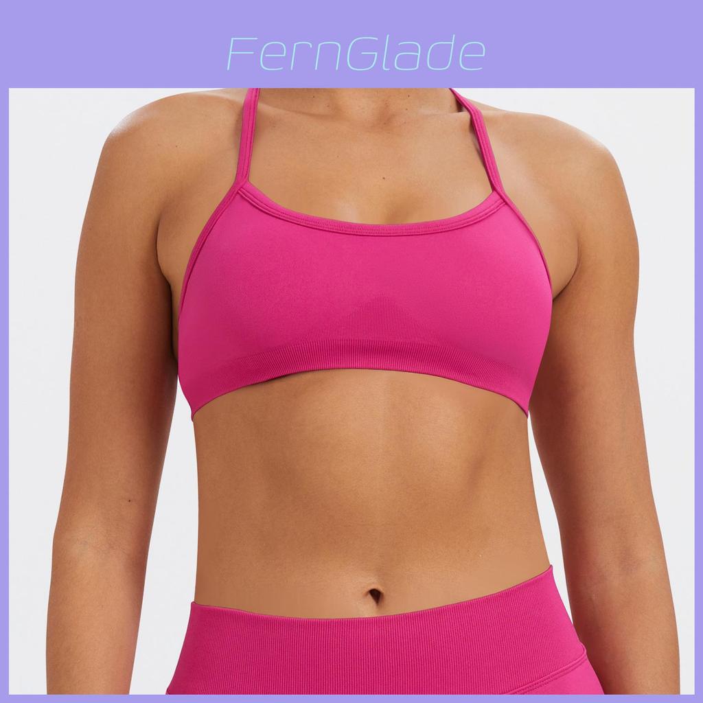 Seamless Highstretch Yoga Bra With Removable Straps For Fitness And Workout Enthusiasts