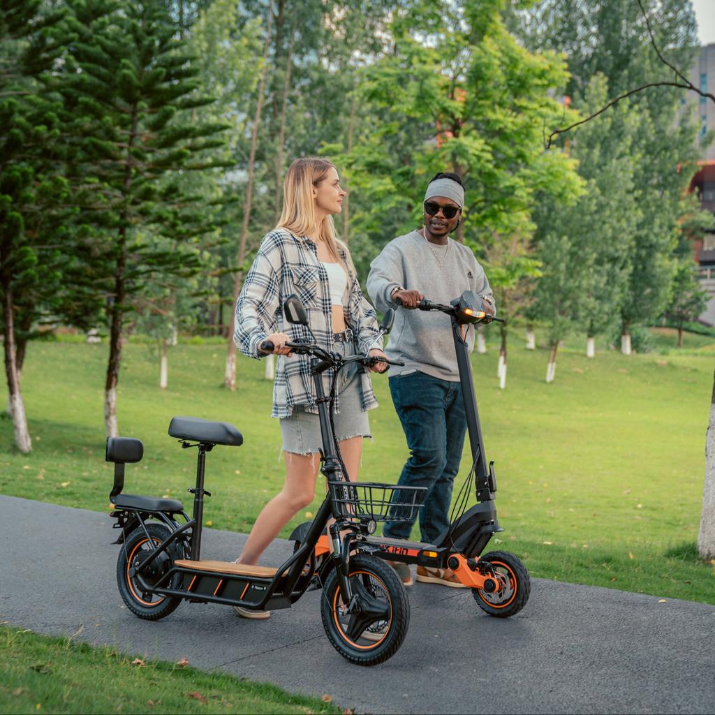 Электросамокат Kukirin C1 PRO 500 Вт Мотор 48 В 26 Ач Аккумулятор Максимальная скорость 45 км/ч Максимальный запас хода 100 км Нагрузка 120 кг