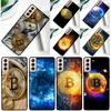 Чехол Bitcoin BTC для Samsung Galaxy S23 S22 Ultra S21 S20 FE Note 10 20 Ultra S8 S9 S10 Plus