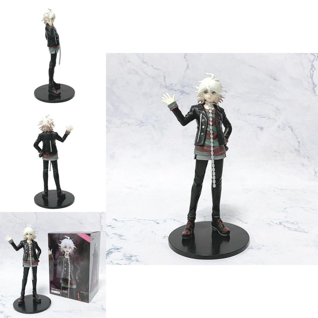 Nagito Komaeda Pvc Figurine With Stand For Anime Collection And Home Decor
