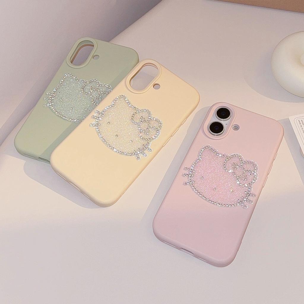 Блестящий чехол для Apple iPhone 16, 17 и 18 Pro Max в кошачьей тематике, Роскошный 3D-дизайн, Защита от падений