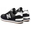 Новые кроссовки для ретро-бега серии New Balance 574, черные ML574SPT