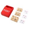 Toys Simulation Furniture Toy With Mail Sack Postcard Dollhouse Miniature Letter Box Mini Mailbox