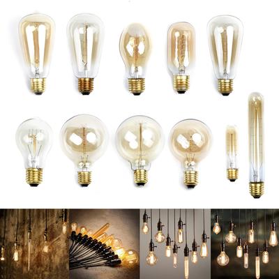 Для винтажной лампочки накаливания Edison Style 40W E27 для кафе и выставочных залов