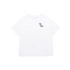 Nike Футболки Мужские Белые С Круглым Вырезом Умеренный Прямой Крой BQ3672-100