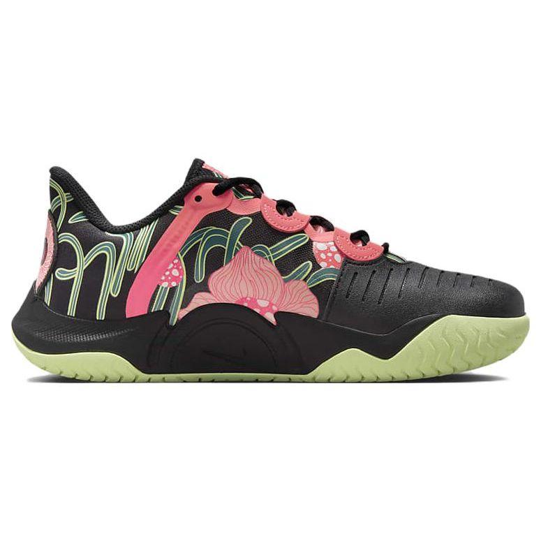Женские кроссовки Naomi Osaka x NikeCourt Air Zoom GP Turbo Premium HC Japan Cherry Blossoms Black Hot-Punch Pink-Bloom FJ2985-001