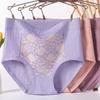6XL Women Plus Size Underpants Pure Cotton Antibacterial Soft Seamless High Waisted Breathable Triangle Panties