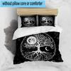 Tree Of Life Mandala 3pcs Bedding,Including 1pc Duvet Cover And 2pcs Pillowcases Perfect for Christmas,Ideal for Bedroom, Dormitory