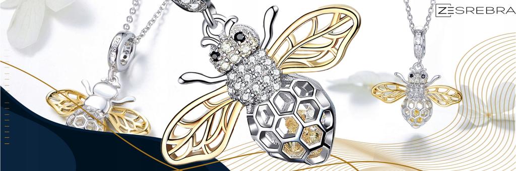 Bee Charms Wasp 925 Pendant Bead Bee Charms Pr 925