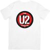 U2 Music Fit for Men & Women Quality Cotton T-Shirt White.