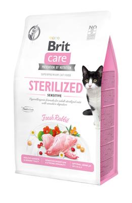 Brit Super Premium Сухой корм для кошек Взрослые Стерилизованные Кролик 400 г