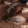 Elegant Brass Dragonfly Figurines Copper Dragonfly Ornament  Garden Decoration