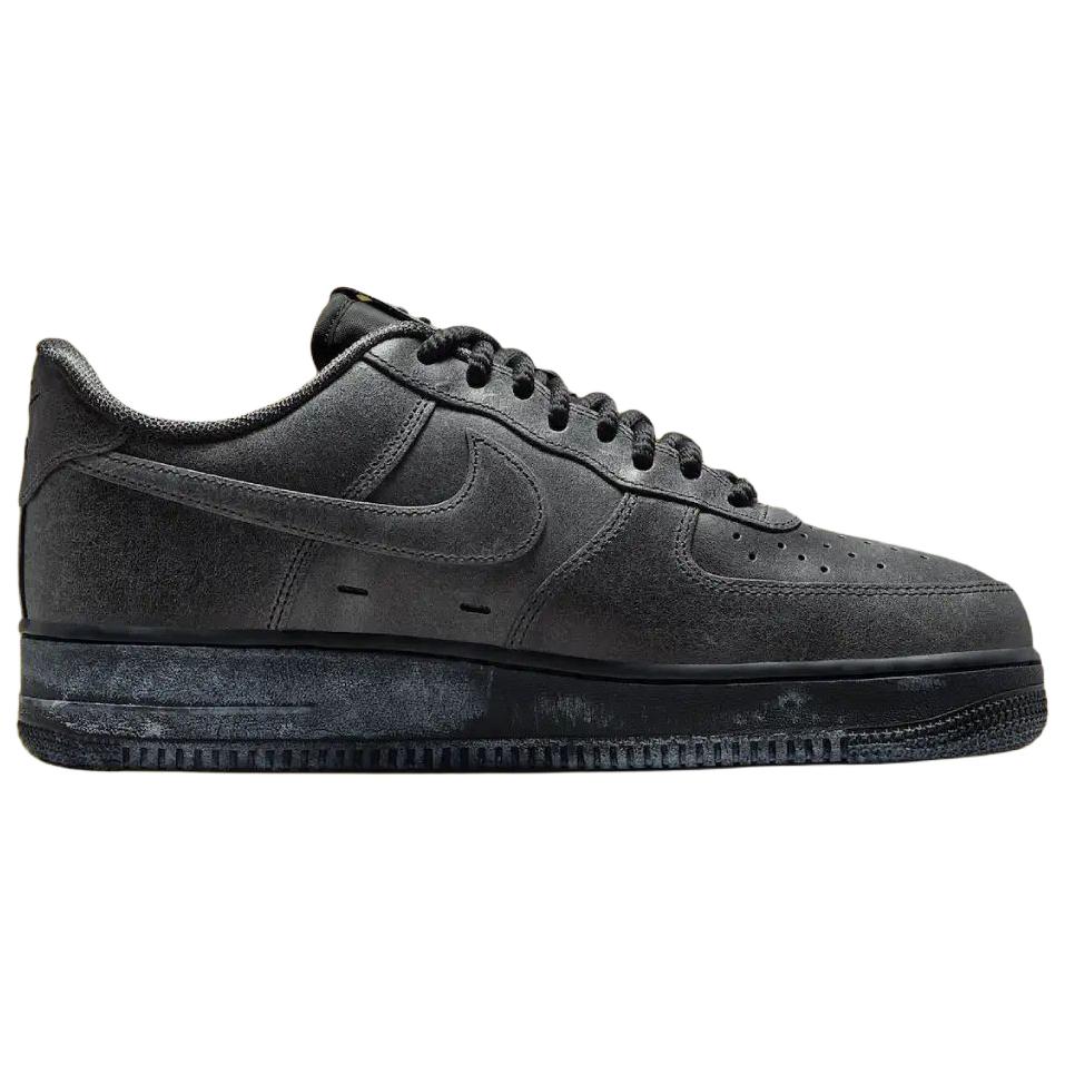 Nike Nike Air Force 1 Кожаные Низкие Кеды для Скейтборда Мужские Черные IH4965-254