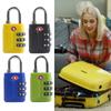 Инструмент безопасности 3-значный кодовый замок TSA Замок против кражи Новый таможенный кодовый замок Путешествие