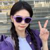 Hexagon Frame Fashion Sunglasses With Ac Lenses For Trendy Outdoor Events And Daily Use