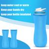Water Bottle Sleeve Insulated Cover for Cirkul 22oz Plastic Stainless Steel Bottles Neoprene Carrier Car Cup Sleeve