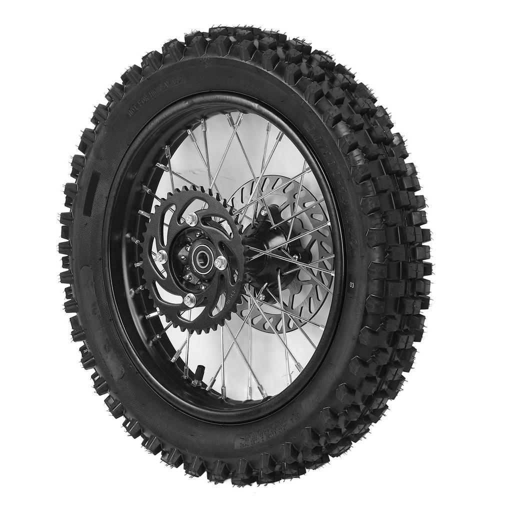 14-дюймовое заднее колесо в сборе с ротором и звездочкой 90 100 14 15 мм ось Улучшенное сцепление Замена для Tao Kayo