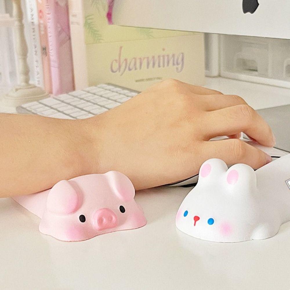 Ergonomic Cute Laptop Computer Arm Rest Mouse Pad Office Supplies Wrist Rest Support