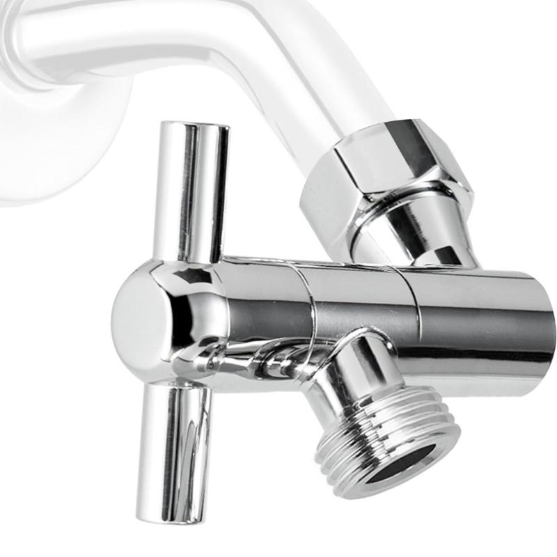 Adjust Shower Arm Extension 360 Degree Rotatable All Metal Adapters Universal 1/2 Thread Space Saving for Bathroom