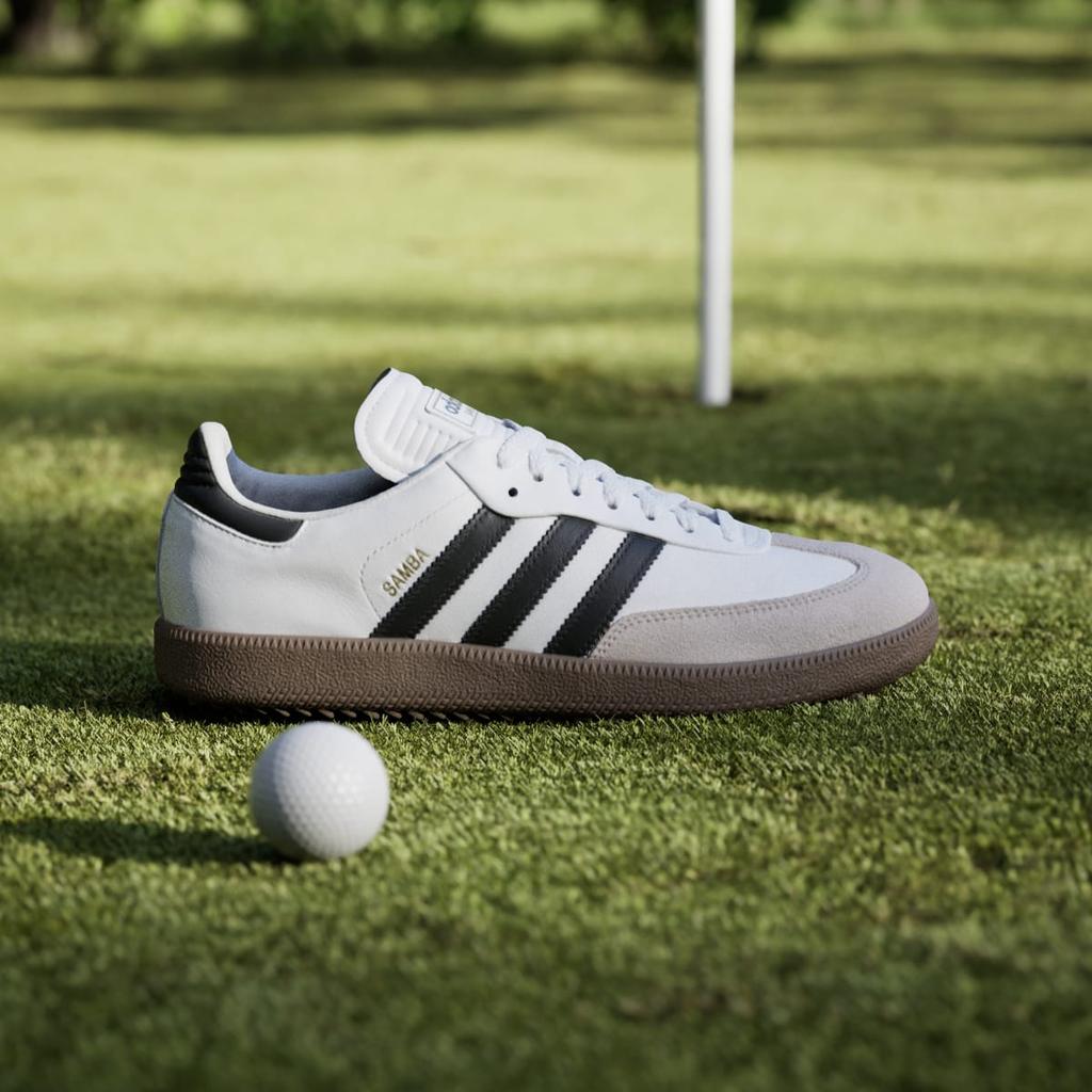 adidas Samba Golf JH6149 Unisex Performance Sports Shoes Cloud White / Core Black / Gum
