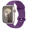 Силиконовый ремешок для Apple Watch Band 45 мм 44 мм 41 мм 40 мм 42 мм 46 мм ultra 49 мм Спортивный браслет correa серия 11 7 8 9 10 4 3 5 6 se