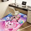 Office Carpet: Wonderful and cute cartoon characters decorative carpet, protection under sofa chairs - soft and non-slip, magic star pattern