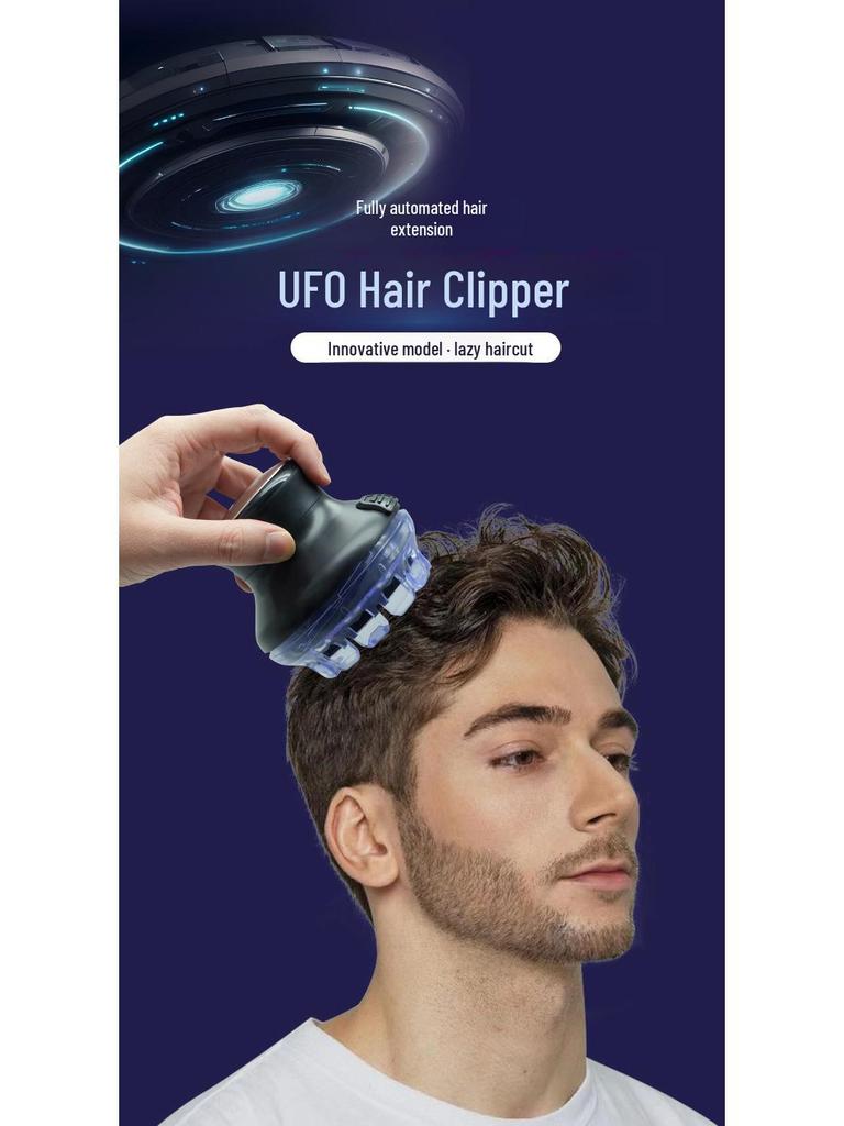 Men's & Children's UFO Electric Hair Clipper - Self-Service Digital Shaver for Bald Styles At Home
