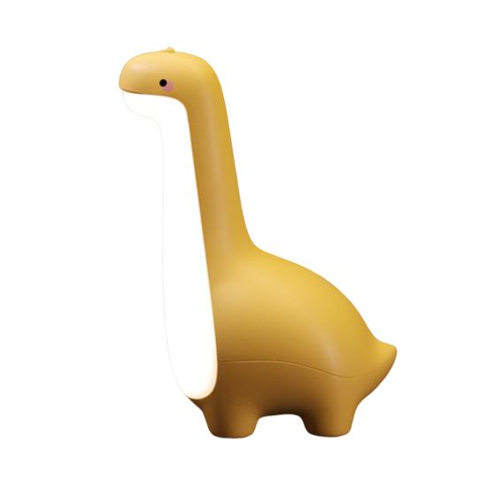 1 комплект лампы в виде динозавра, креативная светодиодная мерцающая форма, бесплатный очаровательный внешний вид, перезаряжаемая подсветка для защиты глаз