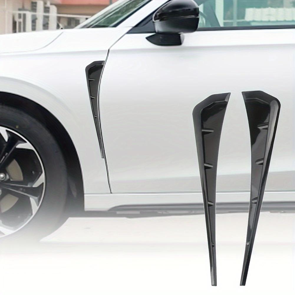 1 Pair Universal Automobile Fender Stickers-Air Outlet Decals Simulating Side Protection