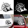 Mountain Compass Car Window Reflective Vehicle Body Sticker Decals Decoration