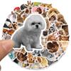 52 милых граффити-наклейки с кошками и собаками для багажа, ноутбука, телефона и бутылки с водой