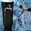 Water Spigot Winter Cover Waterproof Insulation Tap Cover 37x70cm Winter Insulation Tap Cover Thickened Black Pipe Covers For