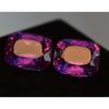 Natural Purple Tanzanite Loose Gemstone 16 ct Cushion Cut for Jewelry Making and Gem Collections