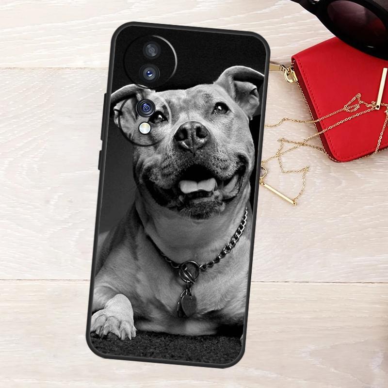Pit Bull Lovely Dog Pitbull Case For Honor Magic 8 5 6 7 Lite X9a X9b X9c X9d X8b X8c Win RT 50 70 90 200 400 Pro Cover