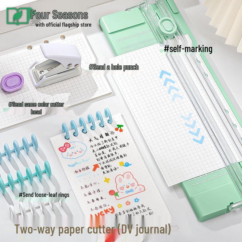 Ручной резак для бумаги формата А4 с двусторонней резкой для офиса и журналов