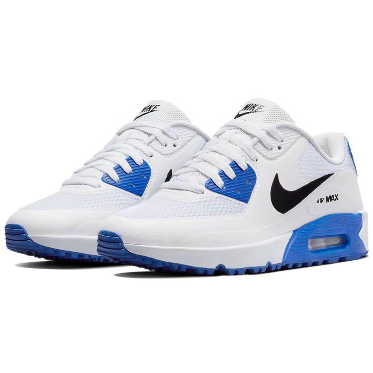Nike Кроссовки унисекс Air Max 90 Golf White Racer Blue Pure Platinum Black CU9978-106