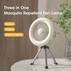 5000mAh Camping Fan Rechargeable Desktop Circulator Portable Wireless Ceiling Electric Fan with Power Bank LED Lighting Tripod