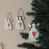 DIY Hanging Ornament Resin Pendant Mold Faceless Angel Plaster Mold Concrete Mould  Craft Supplies